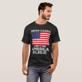 ジョーバイデン氏カマラハリス就任式2021統一 Tシャツ (正面フル)
