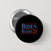 ジョーバイデン氏カマラハリス民主党首自由主義の長 缶バッジ (正面&裏面)