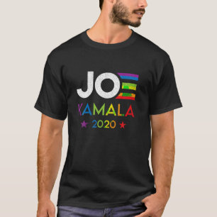 ジョーバイデン氏カマラハリス2020レインボーゲイプライドLGB Tシャツ
