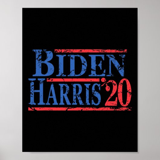 ジョーバイデン氏カマラハリス2020 ポスター (正面)