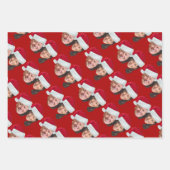 ジョーバイデン氏カマラハリス2020 Santa Hats付き ラッピングペーパーシート (正面3)