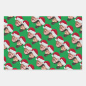 ジョーバイデン氏カマラハリス2020 Santa Hats付き ラッピングペーパーシート (正面2)