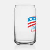 ジョーバイデン氏カマラハリス2024選挙ウェーブ ガラス缶 (右)