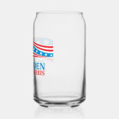 ジョーバイデン氏カマラハリス2024選挙ウェーブ ガラス缶 (左)