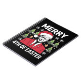 ジョーバイデン氏クリスマスサンタハッメリート4thのイースター ノートブック (左側)