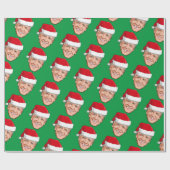 ジョーバイデン氏クリスマス ラッピングペーパー (フラット)
