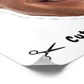 ジョーバイデン氏ハロウィーンマスク ポスター (角)