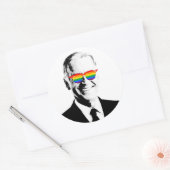 ジョーバイデン氏プライド ラウンドシール (封筒)