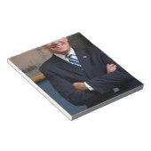 ジョーバイデン氏ポートレート ノートパッド (アングル)