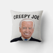 ジョーバイデン氏不気味ジョー可逆ピロー クッション (裏面)
