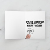 ジョーバイデン氏年賀状 シーズンカード (内部)