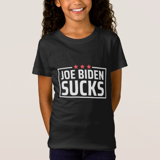 ジョーバイデン氏最低 Tシャツ (正面)