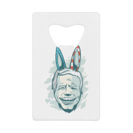 ジョーバイデン氏民主党のロバ クレジットカード栓抜き