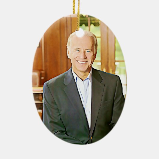 ジョーバイデン氏民主党オーナメントキープサク副大統領 セラミックオーナメント (裏面)