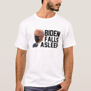ジョーバイデン氏滝ズスリープおもしろいジョーバイデン氏スリープ Tシャツ