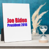 ジョーバイデン氏社長2016 フォトプラーク (側面)