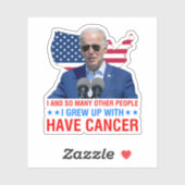 ジョーバイデン氏私と他の多くの人々と私は育った シール (シート)