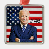ジョーバイデン氏第46代会長記念2020 メタルオーナメント (正面)