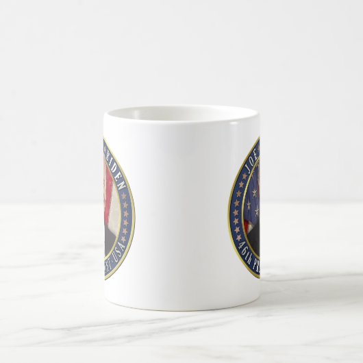 ジョーバイデン氏第46代米国大統領記念写真 コーヒーマグカップ (中央)