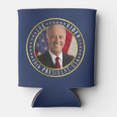 ジョーバイデン氏第46代米国大統領記念写真 缶クーラー (正面)