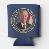 ジョーバイデン氏第46代米国大統領記念写真 缶クーラー (裏面)