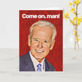 ジョーバイデン氏誕生日ゲームショーホスト カード (黄色い花)