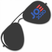 ジョーバイデン氏2020アビエーター シール (正面)