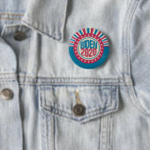 ジョーバイデン氏2020レトロ政治 缶バッジ (インサイチュ)