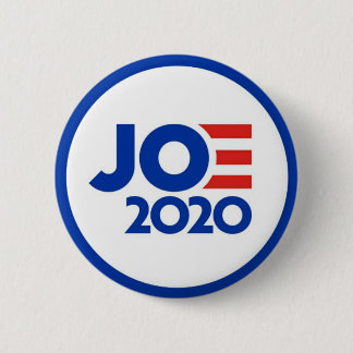 ジョーバイデン氏2020ロゴ 缶バッジ