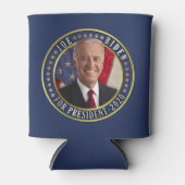 ジョーバイデン氏2020年大統領写真 缶クーラー (正面)