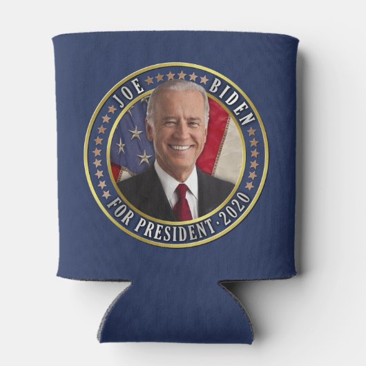 ジョーバイデン氏2020年大統領写真 缶クーラー (裏面)