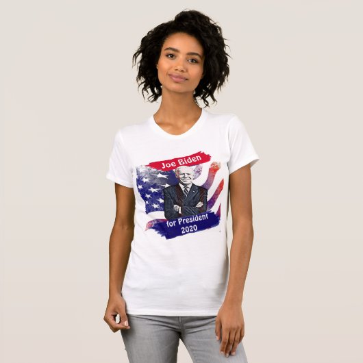 ジョーバイデン氏2020年大統領選挙 Tシャツ (正面フル)