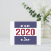 ジョーバイデン氏2020年米国大統領選挙 ポストカード (スタンド正面)