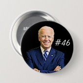 ジョーバイデン氏2020年米国第46期大統領選挙 缶バッジ (正面&裏面)