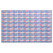 ジョーバイデン氏2020 |ハリス投票ブルー選挙民主党員 ファブリック (ファットクウォーター)