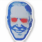 ジョーバイデン氏2024、ギフトfor、ダークブランドンおもしろいティー シール (正面)