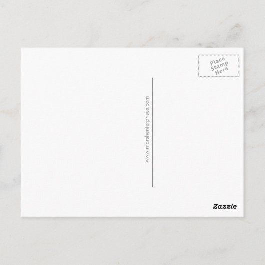 ジョーバイデン氏2024 – 象徴的なスターストライプズ ポストカード (裏面)