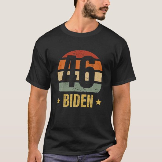 ジョーバイデン氏46 2020大統領選挙 Tシャツ (正面)
