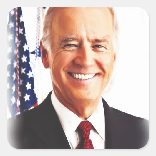 ジョーバイデン氏・アメリカ合衆国大統領2021_ スクエアシール (正面)