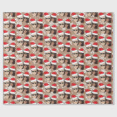 ジョーバイデン氏+カマラハリスレッドハットクラフトクリスマス ラッピングペーパー (フラット)