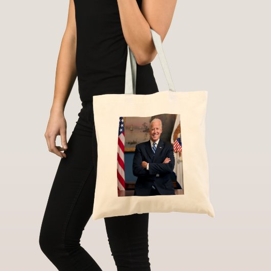 ジョーバイデン氏 トートバッグ (正面(商品))