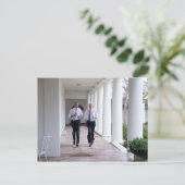 ジョーバイデン氏&バラクオバマ ポストカード (スタンド正面)