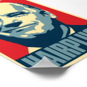 ジョーバイデン氏:ヘアプラグ。オバマ・パロディのポスター ポスター (角)