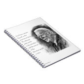 ジョーバイデン氏&引用文 ノートブック (右側)