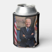 ジョーバイデン氏 缶クーラー (缶正面)