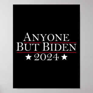 ジョーバイデン氏Anyone Butバイデン氏2024トランプ ポスター