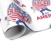 ジョーバイデン氏Burden for America ラッピングペーパー (ロールコーナー)