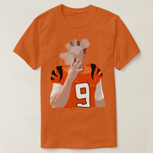 ジョーバロー喫煙シガー1 Tシャツ (デザイン正面)