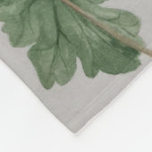 ジョーフルハミングバードガーデエレガントンウォーターカラー フリースブランケット (角)