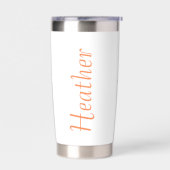 ジョーマグを選パーソナライズされた択 保温保冷タンブラー (左面)